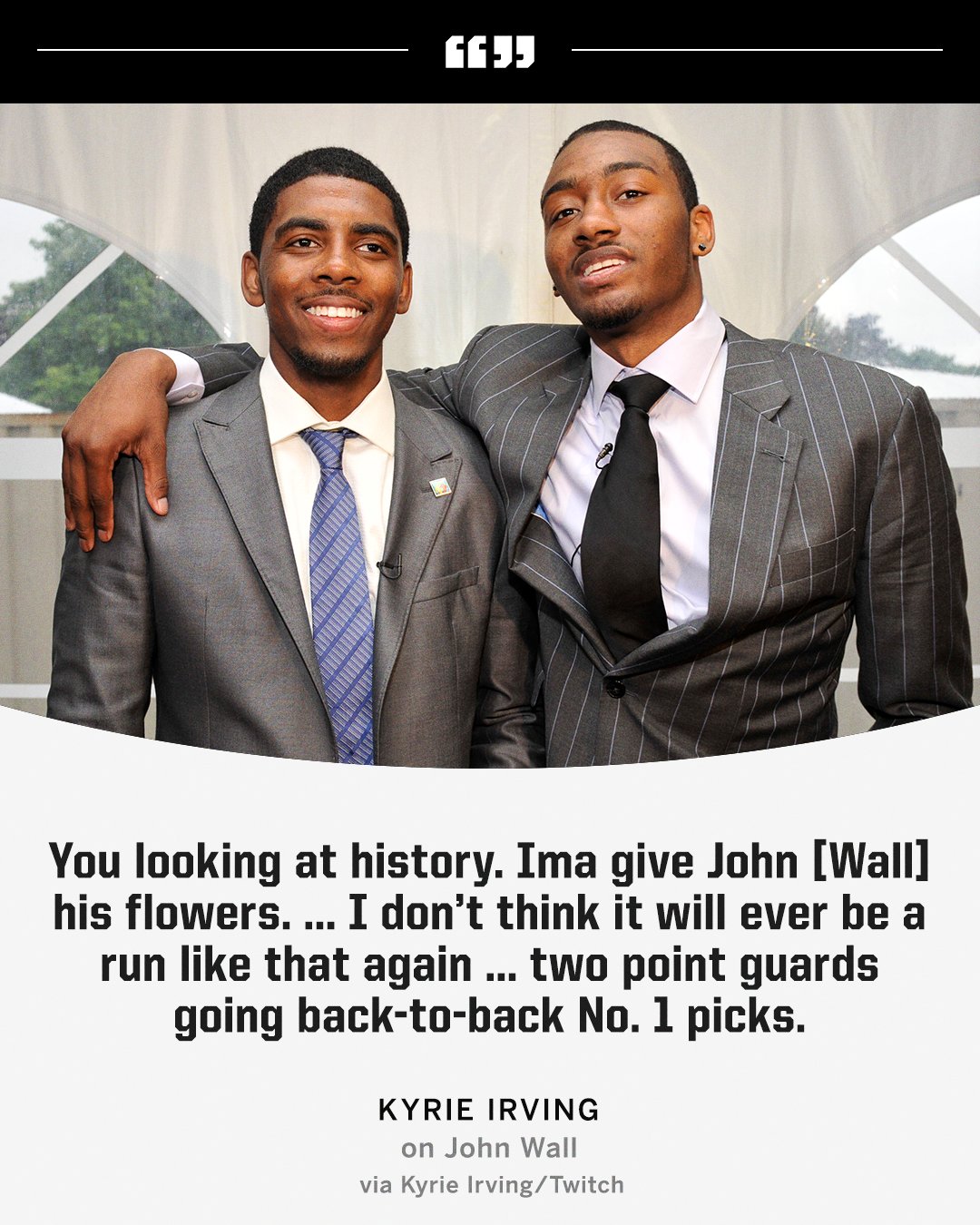 云开体育官网-欧文赞沃尔:我们两个控卫连续两年当选状元,这种情况不会再出现